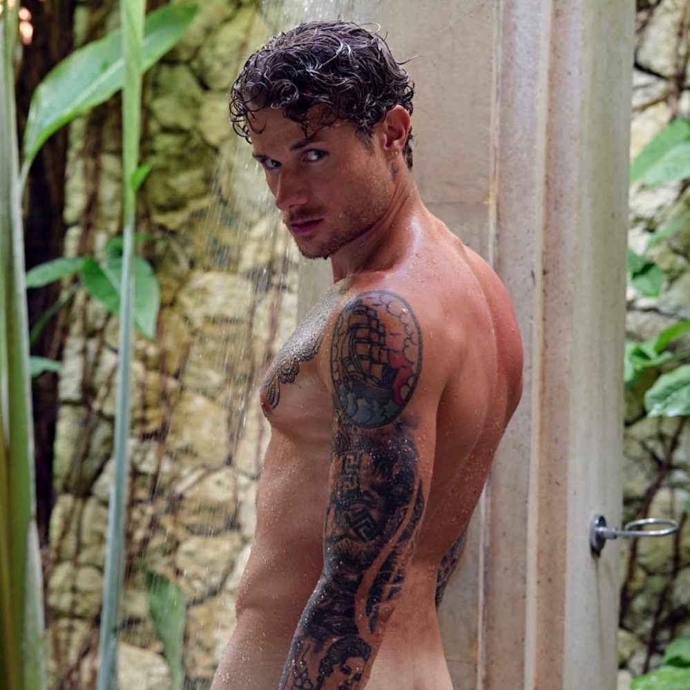 The former football player Giorgio Torelli, a new male model